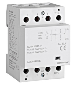 Contactor 40A 3M 4ND 230Vca Schrack