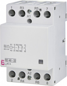 Contactor modular RD 40-22-230V AC/DC