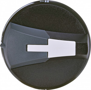 Piesa frontala montare pe usa, pentru comutator 1-0-2, cu maner usa - dreapta, IP 65 (fara ax) gri, frontal, 1-0-2, 16-80A, CLBS-EH80/G CO