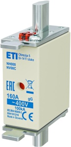 Siguranta MPR-NV 00 C gL-gG KOMBI 400V 160A