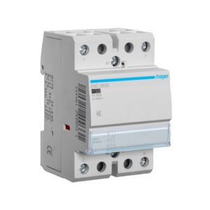 Contactor modular 63A, 2ND, 230V, silentios, Hager