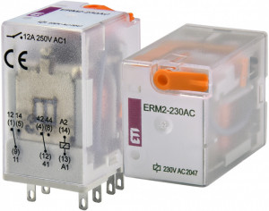 ERM2 230VAC 2XCO 12A AC1
