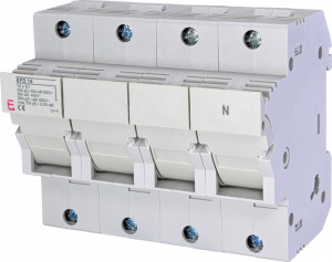 Separator pentru sigurante fuzibile, EFD 14, 3P+N, ETI