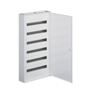 Tablou 144 module montaj aparent, usa opaca, FW624W, Hager