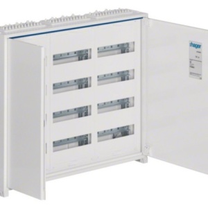 Tablou 144 module montaj aparent, usa opaca, FWB43S, Hager