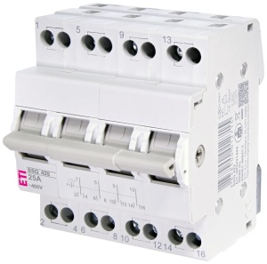 Comutator SSQ, 25A, 4 module, trifazat, ETI