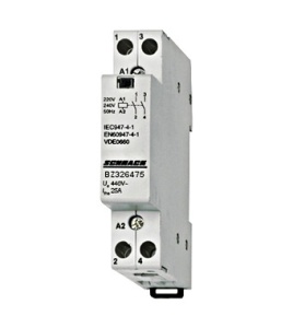 Contactor modular 25A 2ND 230V AC, Schrack Technik