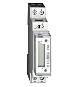 Contor de energie digital, monofazat, 32A, masurare directa, Schrack Technik