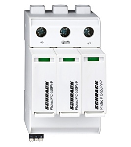 Descarcator pentru curent continuu PV, clasa 2, 1100 VDC, 20kA