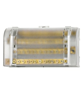 Distribuitor 4 poli 160A, per pol:1x50 mm²/3x25 mm²+8x16 mm², Schrack Technik