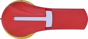 Maner usa, IP65 (fara ax), rosu, LBS-EH630/YR
