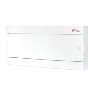 Tablou electric aparent, 1 rand, 24 module, usa alba, IP 40, ETI
