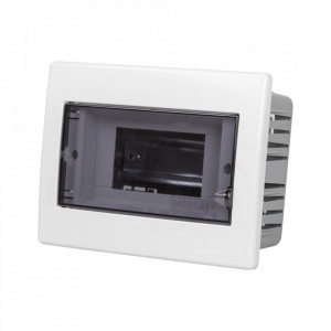 Tablou electric incastrat, 6 module, IP40, Mirsa Elektrik - Img 1
