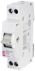 Comutator SSQ, 25A, 1 modul, monofazat, ETI
