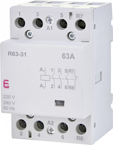 Contactor modular R63-31 230 V