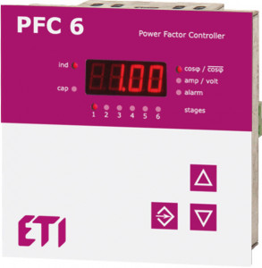Controler putere reactiva PFC RS - maxim 6 trepte