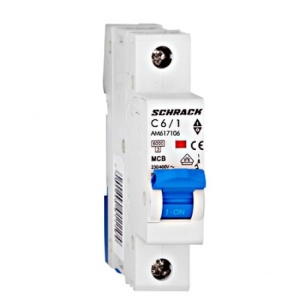 Disjunctor monopolar 6A, curba C, Schrack Technik