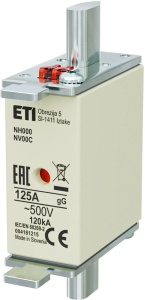 Siguranta MPR-NV 00 C gL-gG KOMBI 500V 125A