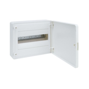 Tablou 12 module, montaj aparent, usa alba, VS112PD, Hager