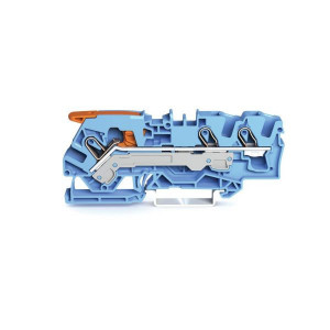 Clema sir Wago ,6mm²,albastra,TOPJOB : 2106-1304
