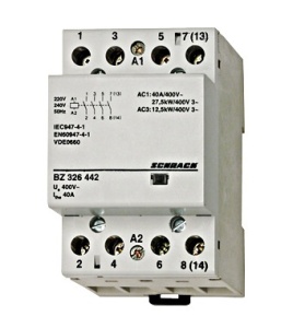 Contactor modular 3UH, 40A, 4ND, 230VAC, Schrack Technik