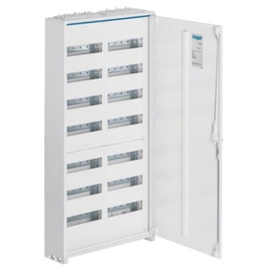 Tablou 168 module montaj aparent, usa opaca, FW624W, Hager