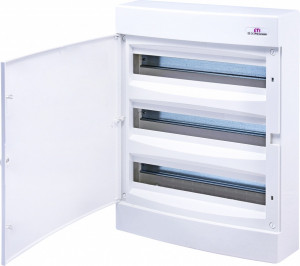 Tablou electric aparent, 3x18 module, usa alba, IP 40, ETI