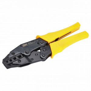 Cleste de sertizat iEK, papuci neizolati/izolati, 10-35mmp, KO-07E
