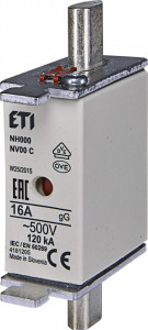 Siguranta MPR-NV 00 C gL-gG KOMBI 500V 16A