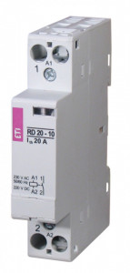 Contactor modular RD 20-01-230V AC/DC