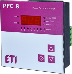 Controler putere reactiva PFC RS - maxim 8 trepte