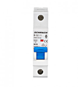 Siguranta automata monopolara, curba B, 32A, 6 kA, Schrack - Img 2
