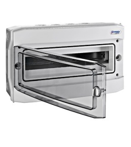 Tablou electric aparent, 18 module, IP 65, Schrack Technik