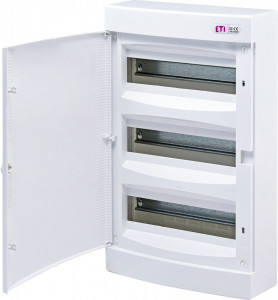Tablou electric aparent, 36 module, usa alba , IP 40, ETI