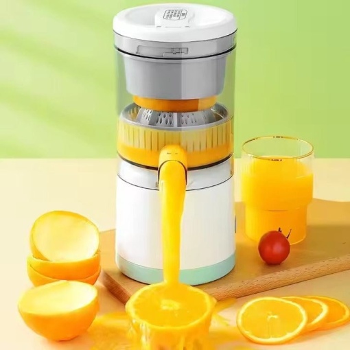 Storcator de fructe portabil, 45 W, alimentare USB, 5V, rezervor integrat pentru suc