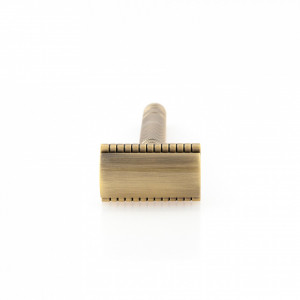 aparat de ras clasic bronz cu cap butterfly