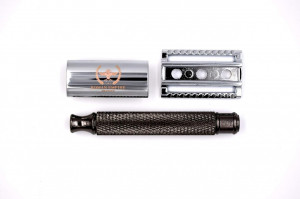 Aparat De Ras Clasic Roman Empire Shaving Caesar Gun Metal - Img 4