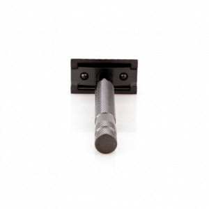 aparat de ras clasic epsilon cu cap negru butterfly