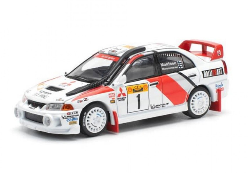 1:64 Mitsubishi Lancer Evolution IV Safari Rally Kenya 1998