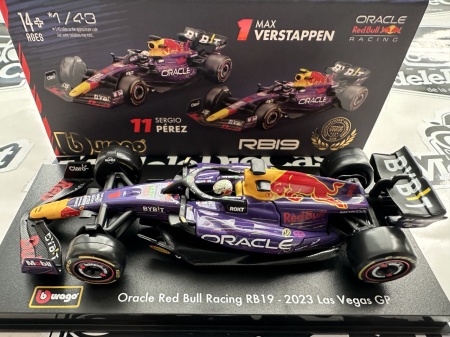 1:43 F1 Oracle Red Bull Racing RB19 Las Vegas GP 2023 Max Verstappen