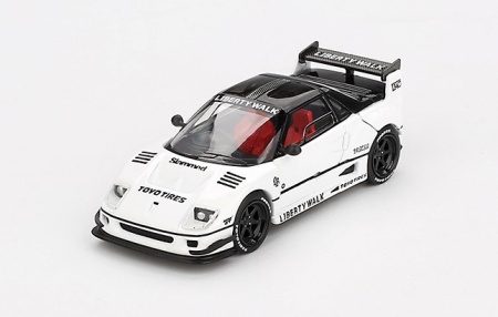 1:64 Mazda AZ-1 Liberty Walk LB40 2024 Tokyo Auto Salon White