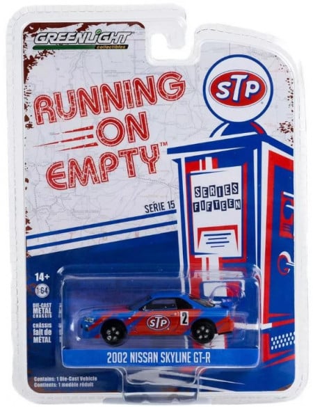 1:64 2002 Nissan Skyline GT-R STP Running on Empty Series 15