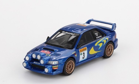 1:64 Subaru Impreza WRC98 #3 1998 Rally Monte Carlo 3rd Place