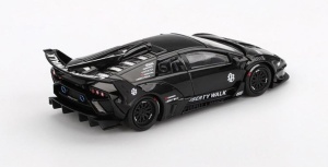 1:64 Lamborghini LB-Silhouette WORKS MURCIELAGO GT Evo Black - Img 2