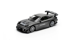 1:64 Mazda RX-7 RE-Amemiya Widebody Gun Metal