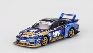 1:64 Nissan Silvia (S15) LB-Super Silhouette #555 Team MINI GT Liberty Walk 2025 Formula Drift