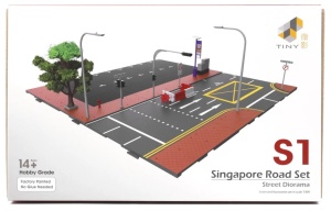 1:64 S1 Singapore Road Set Street Diorama