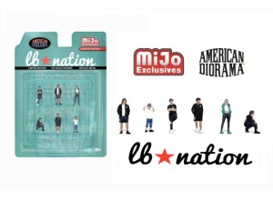 1:64 Set Figurine LB Nation American Diorama