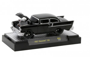 1:64 1957 Chevrolet 150 Gloss Black
