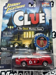 1:64 2000 Ford Mustang Red CLUE